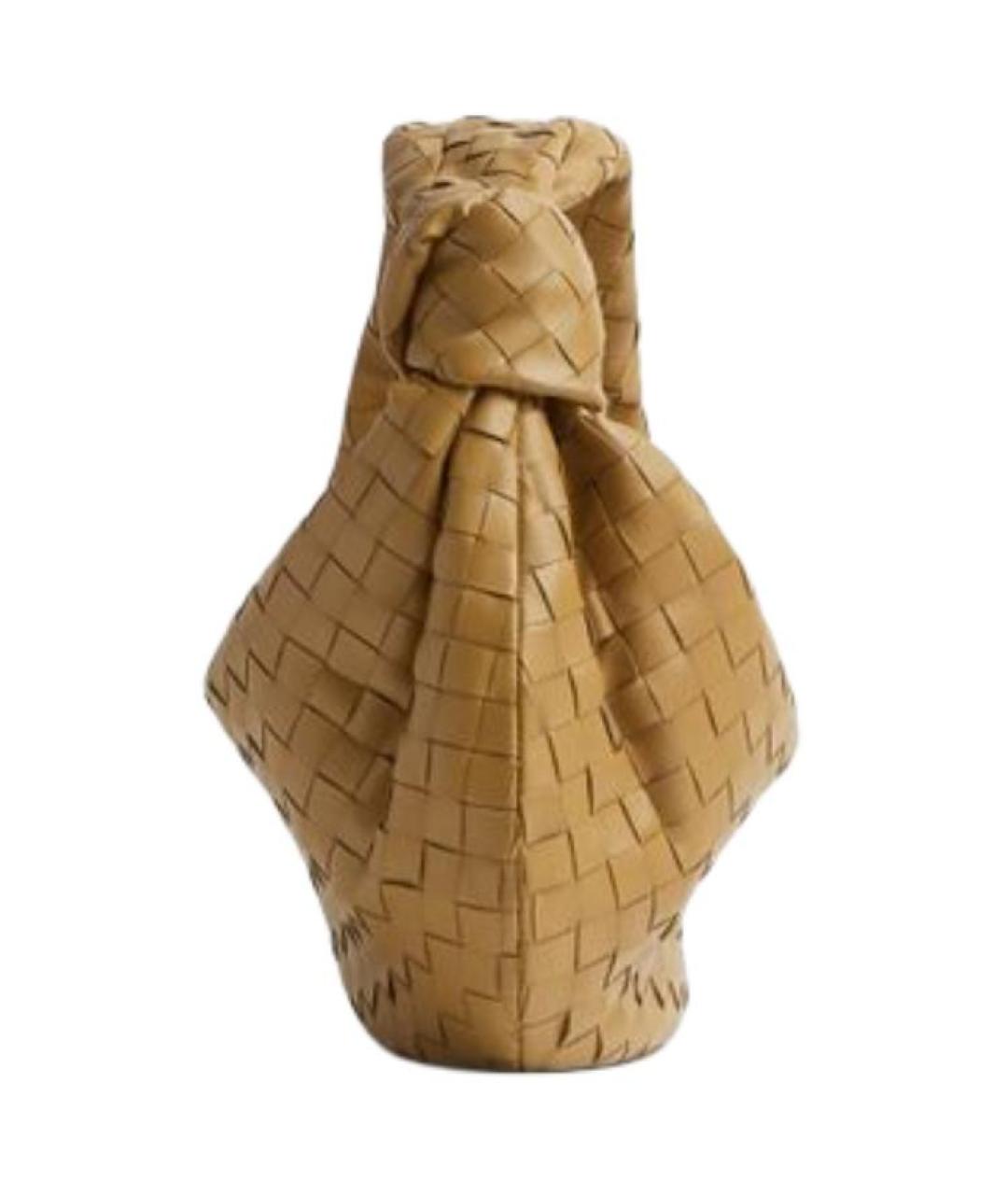 BOTTEGA VENETA Бежевая сумка с короткими ручками, фото 2
