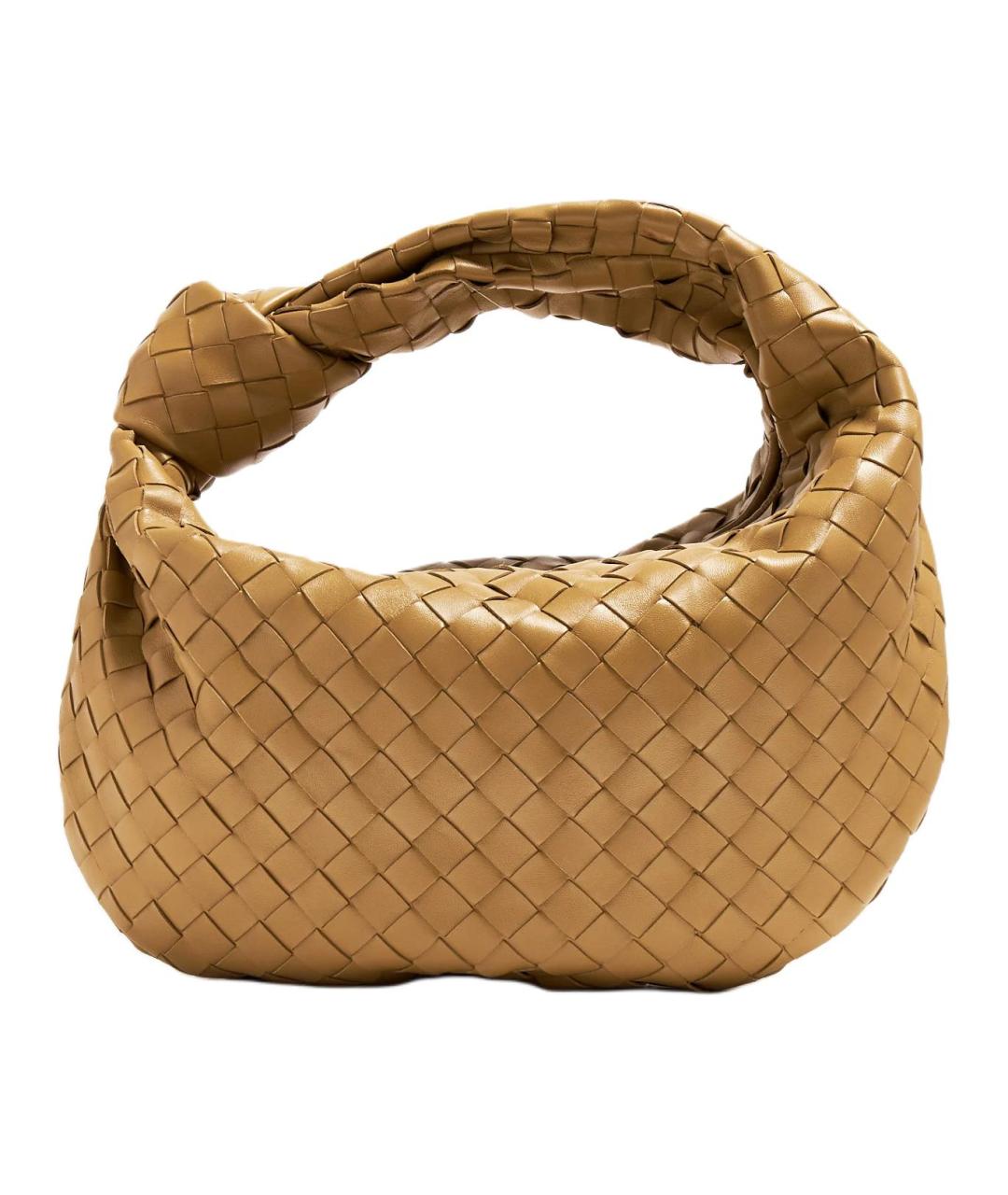 BOTTEGA VENETA Бежевая сумка с короткими ручками, фото 1