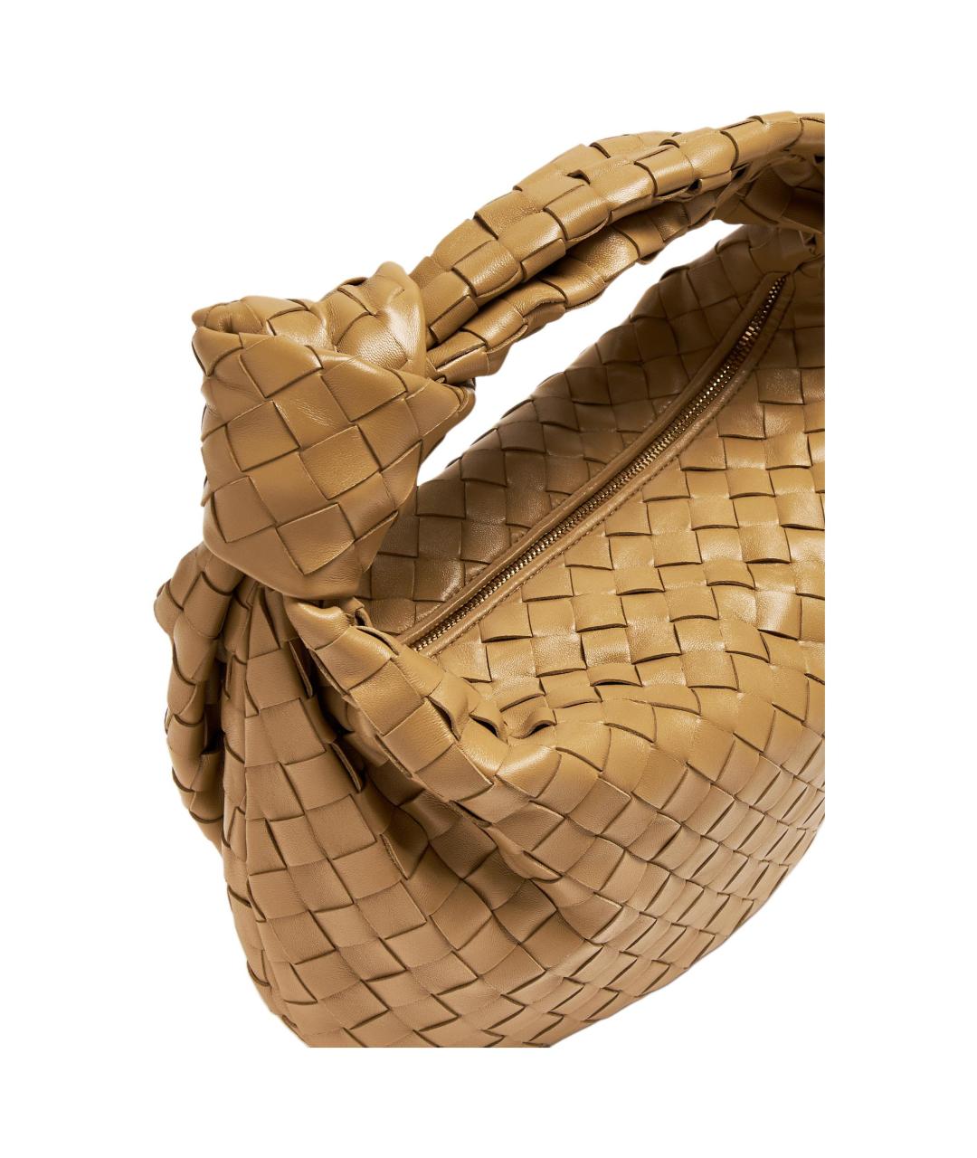 BOTTEGA VENETA Бежевая сумка с короткими ручками, фото 4
