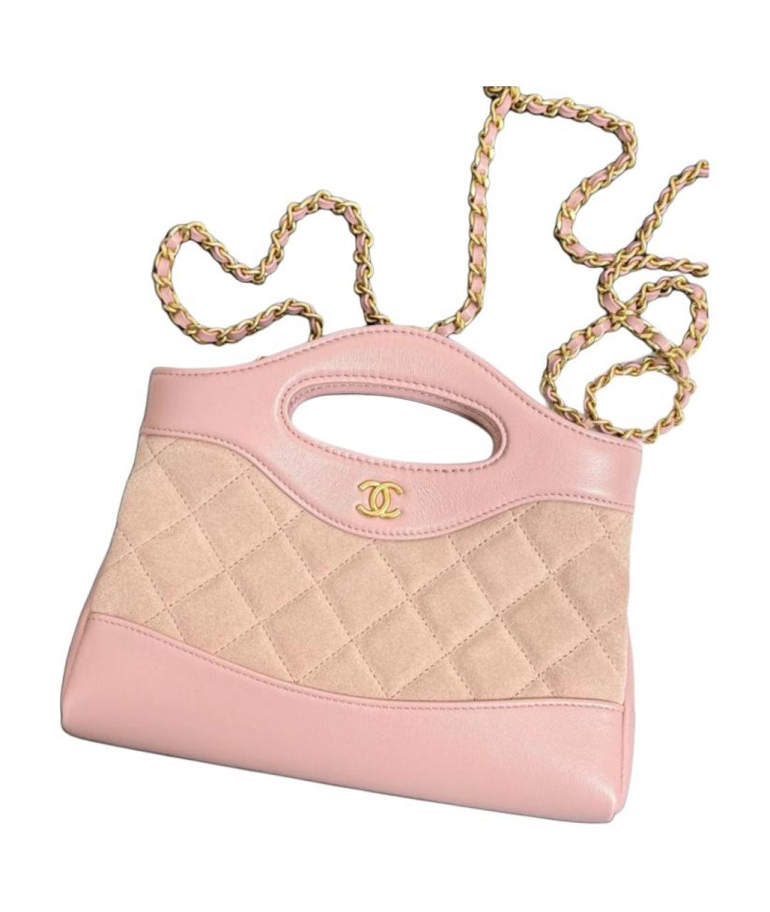 CHANEL Розовая сумка через плечо, фото 2