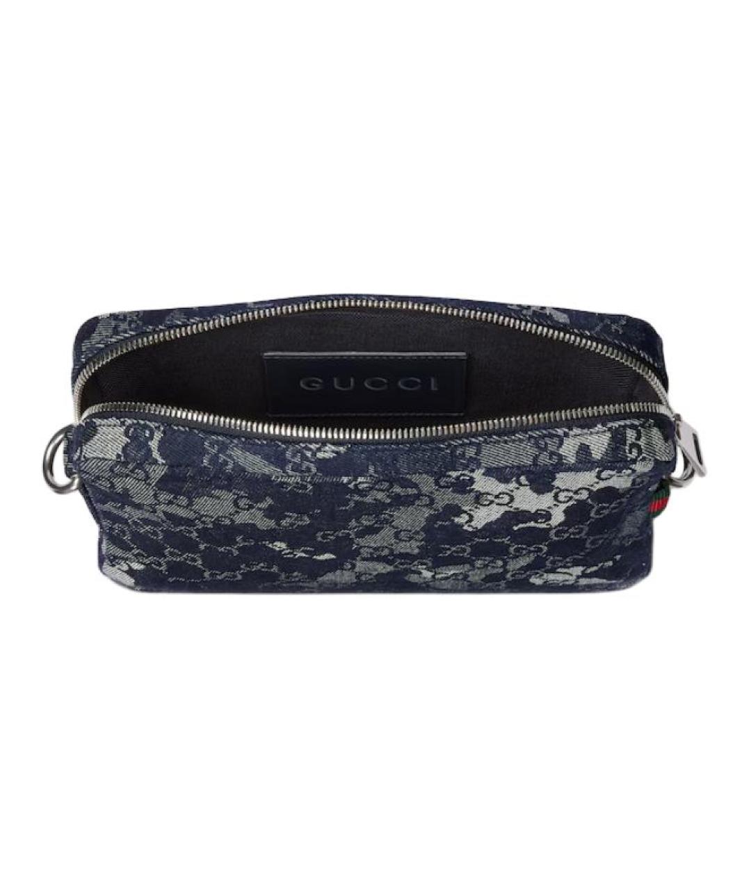 GUCCI Темно-синяя папка для документов, фото 6