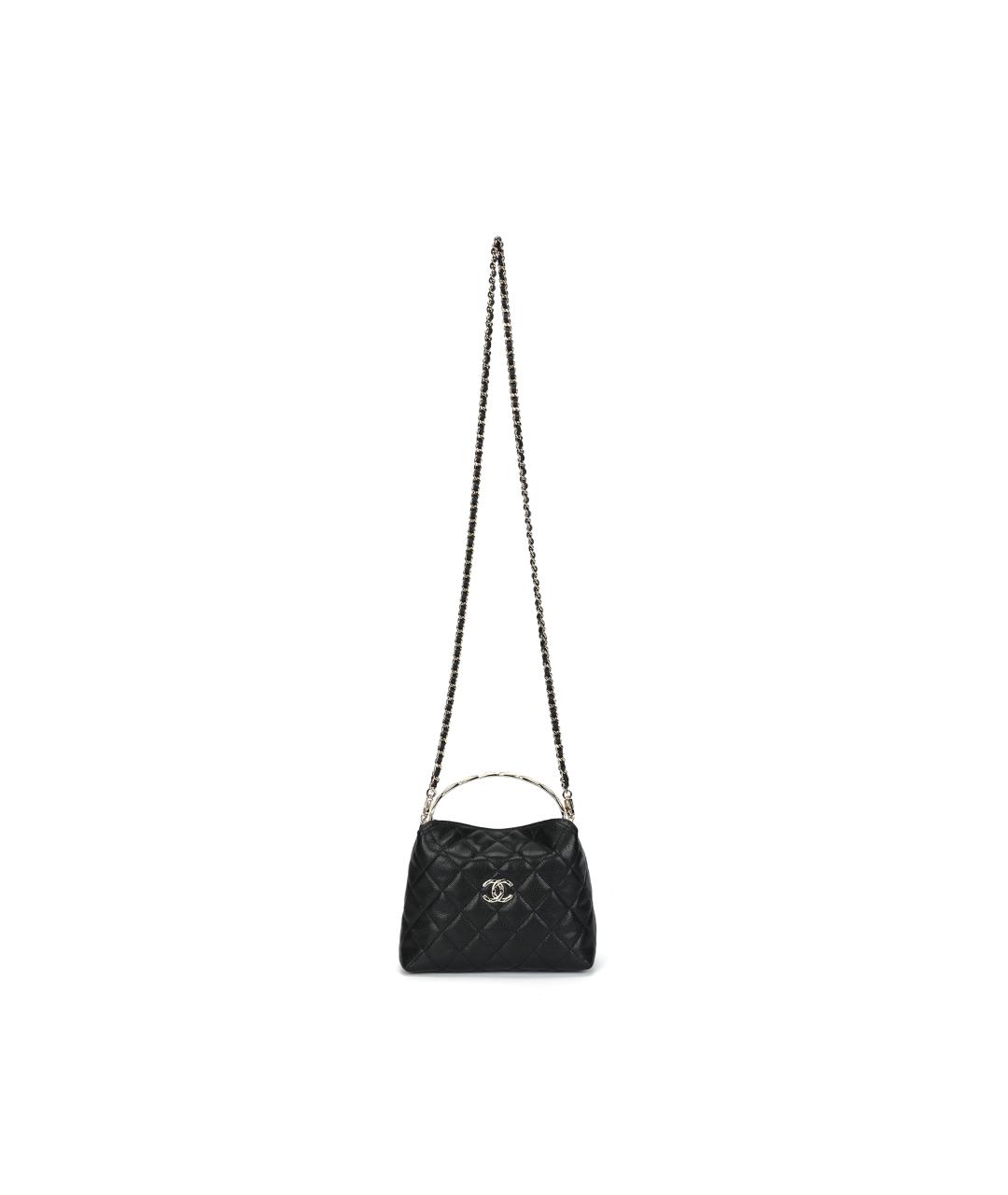 CHANEL Черная сумка через плечо, фото 2