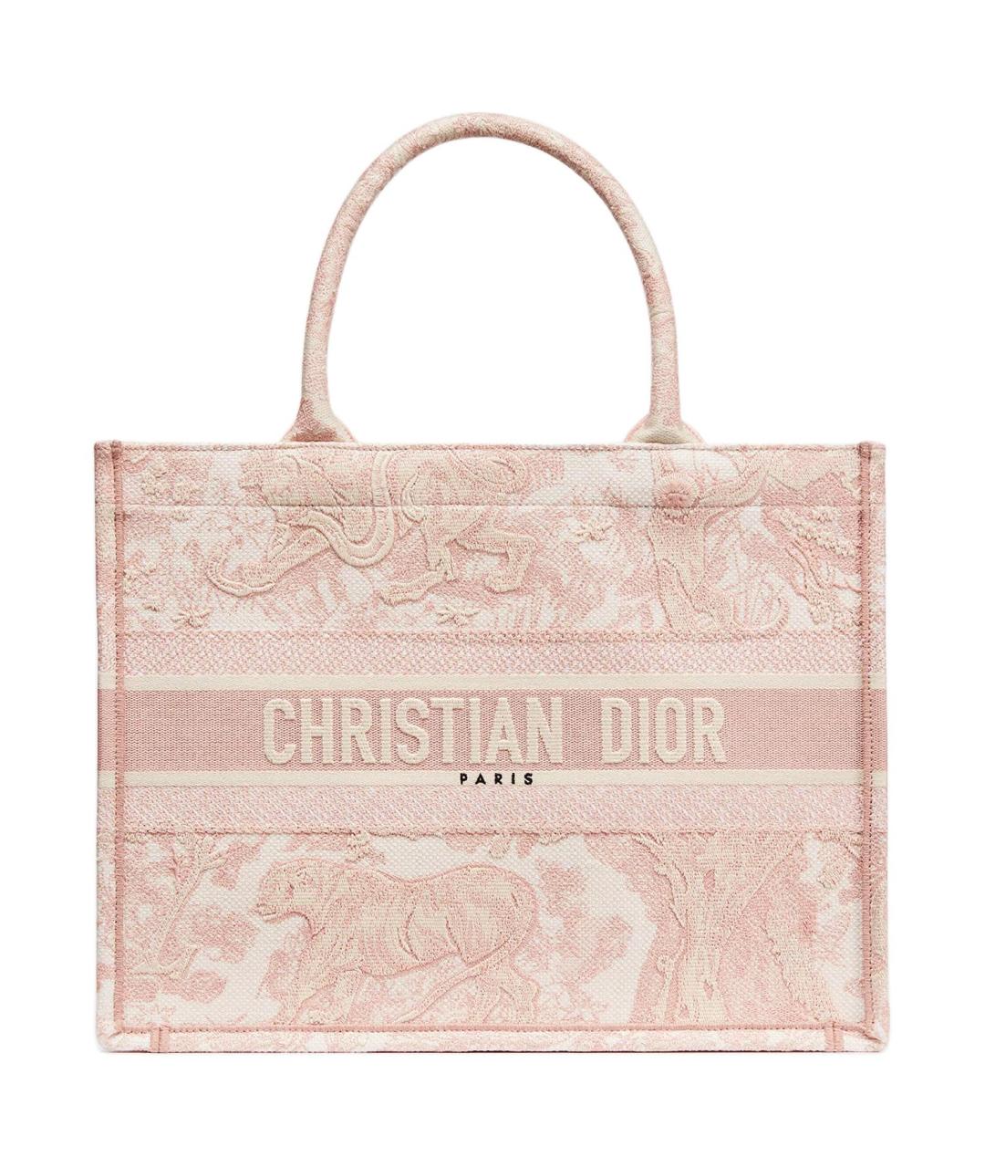 CHRISTIAN DIOR Розовая сумка с короткими ручками, фото 1