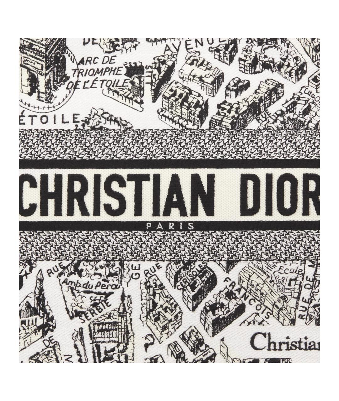 CHRISTIAN DIOR Белая сумка с короткими ручками, фото 6