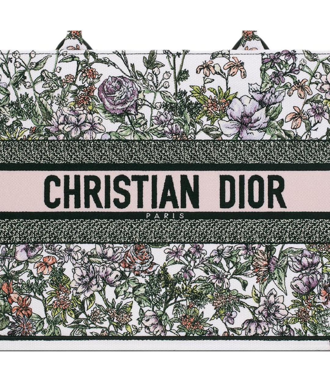 CHRISTIAN DIOR Бежевая сумка с короткими ручками, фото 5