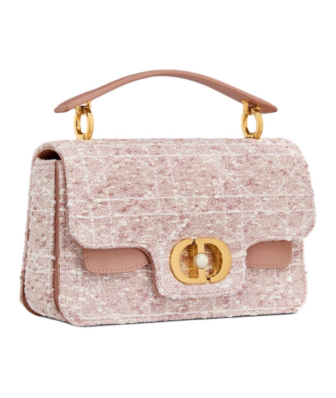 CHRISTIAN DIOR Розовая сумка через плечо, фото 1