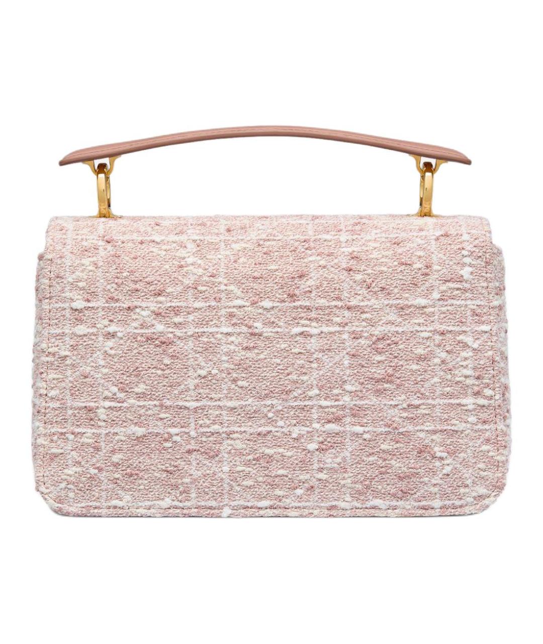 CHRISTIAN DIOR Розовая сумка через плечо, фото 4