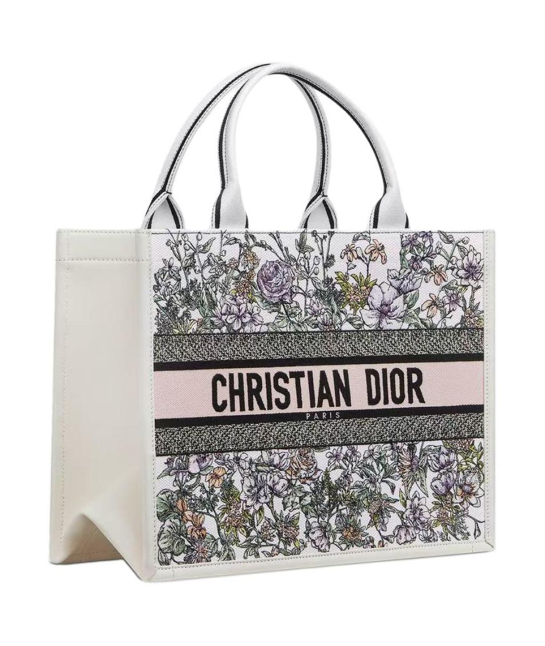 CHRISTIAN DIOR Бежевая сумка с короткими ручками, фото 2