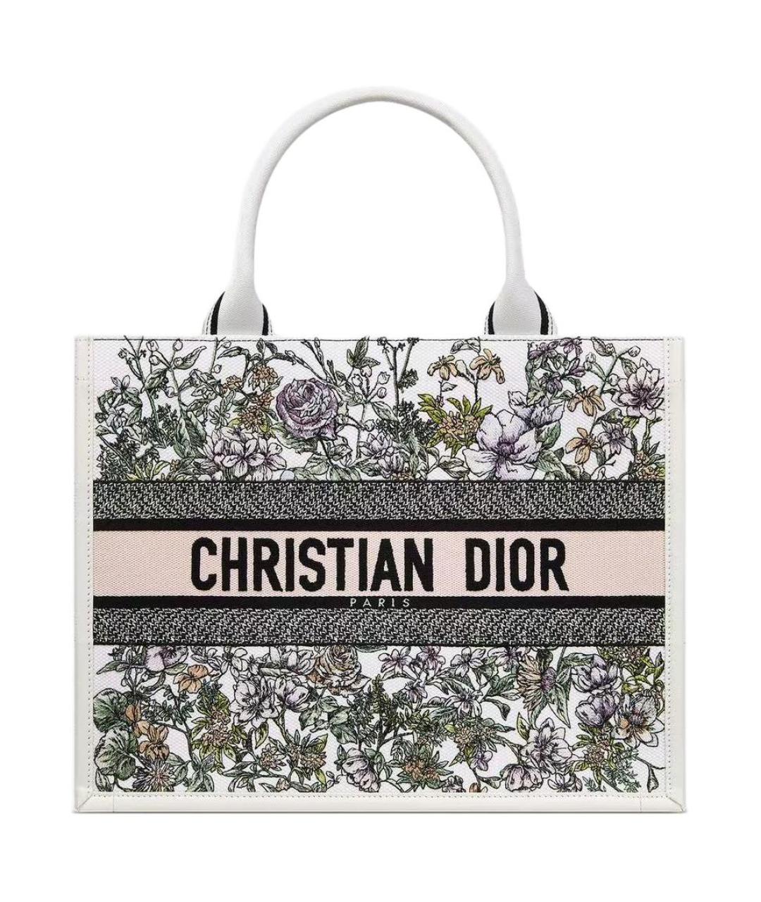 CHRISTIAN DIOR Бежевая сумка с короткими ручками, фото 1