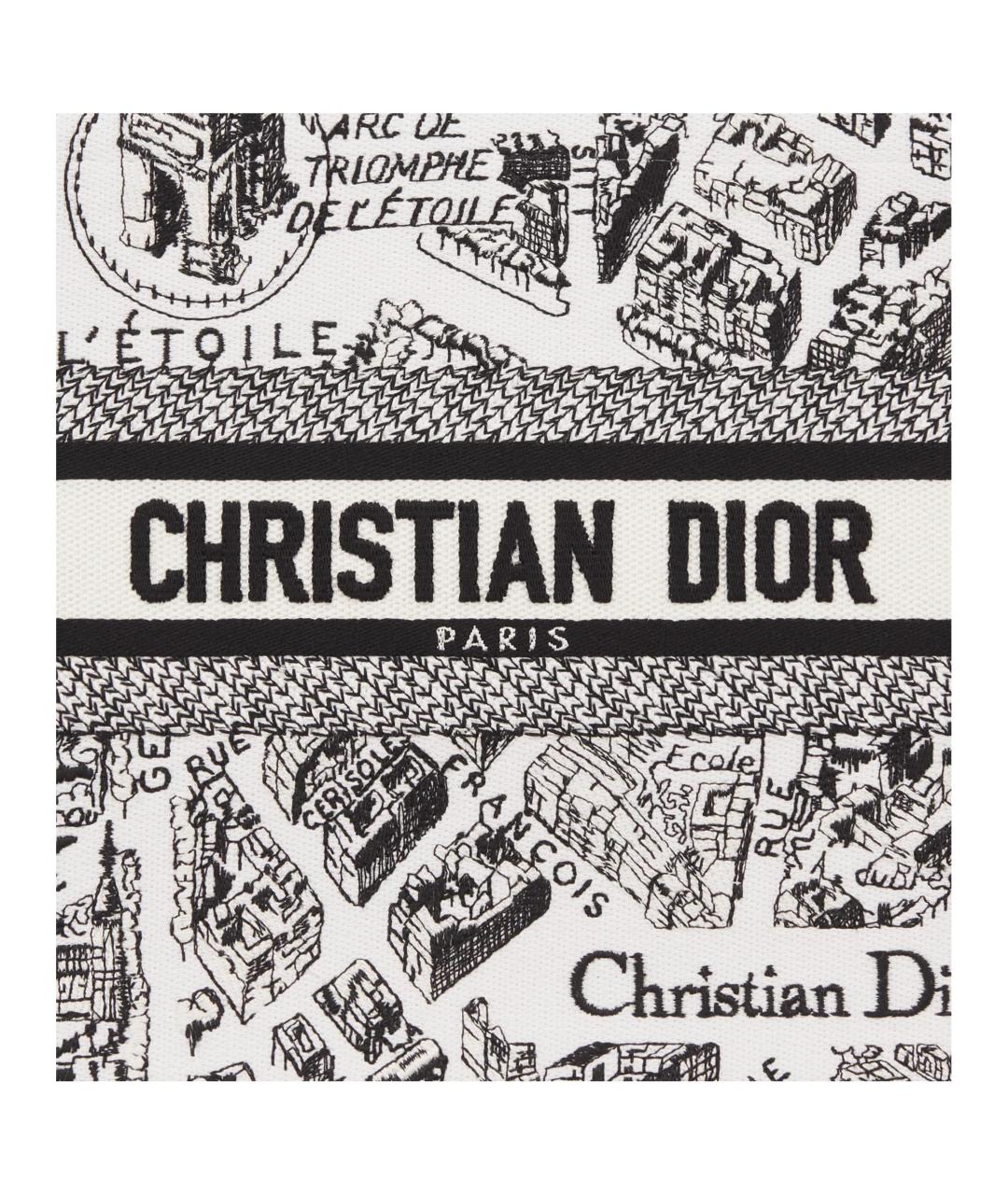 CHRISTIAN DIOR Белая сумка с короткими ручками, фото 6