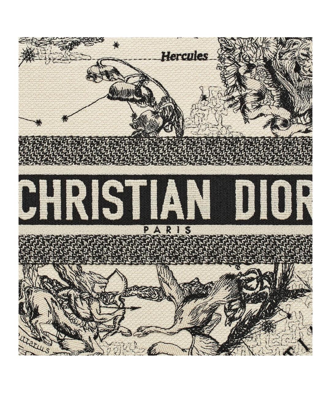 CHRISTIAN DIOR Бежевая сумка с короткими ручками, фото 6
