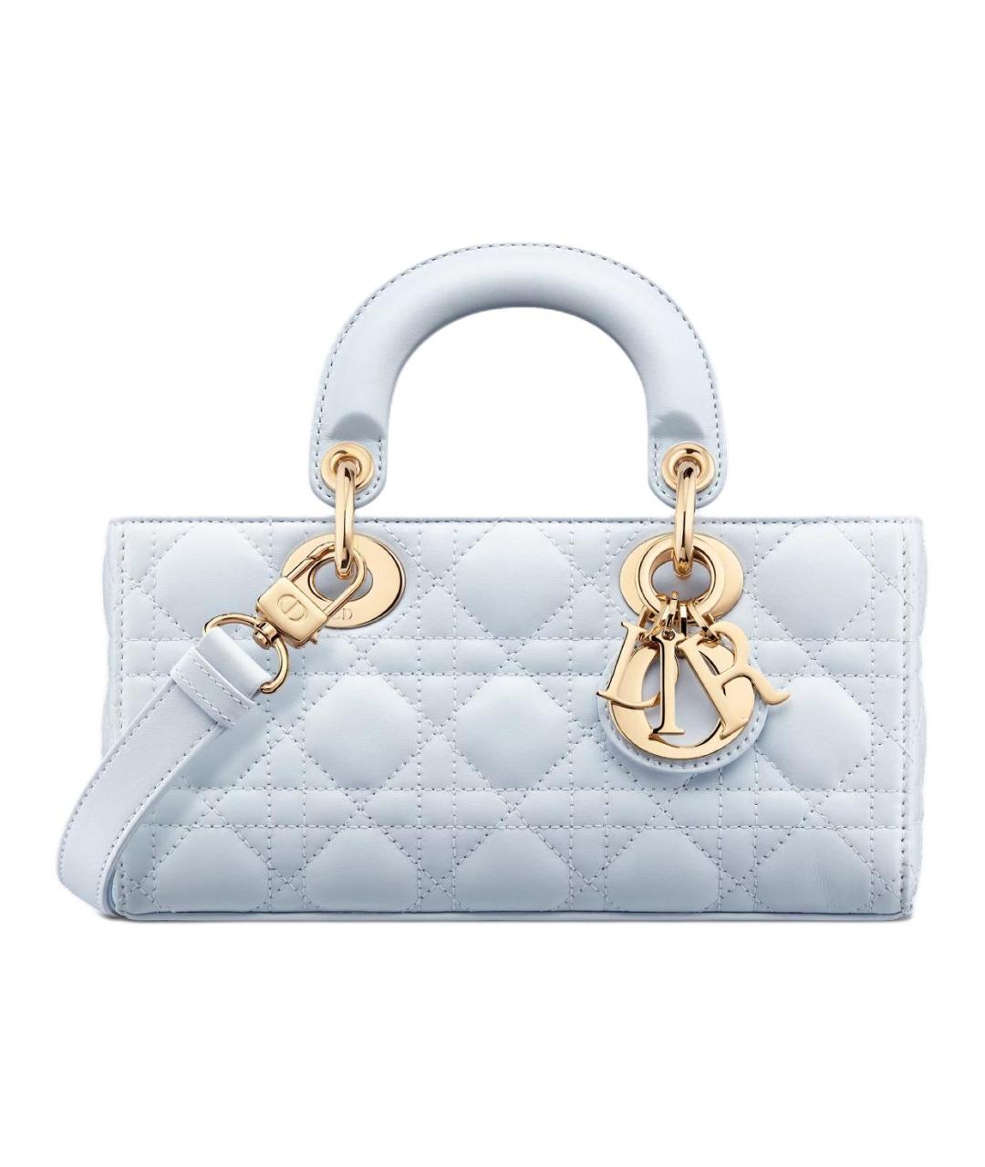 CHRISTIAN DIOR Голубая сумка через плечо, фото 1