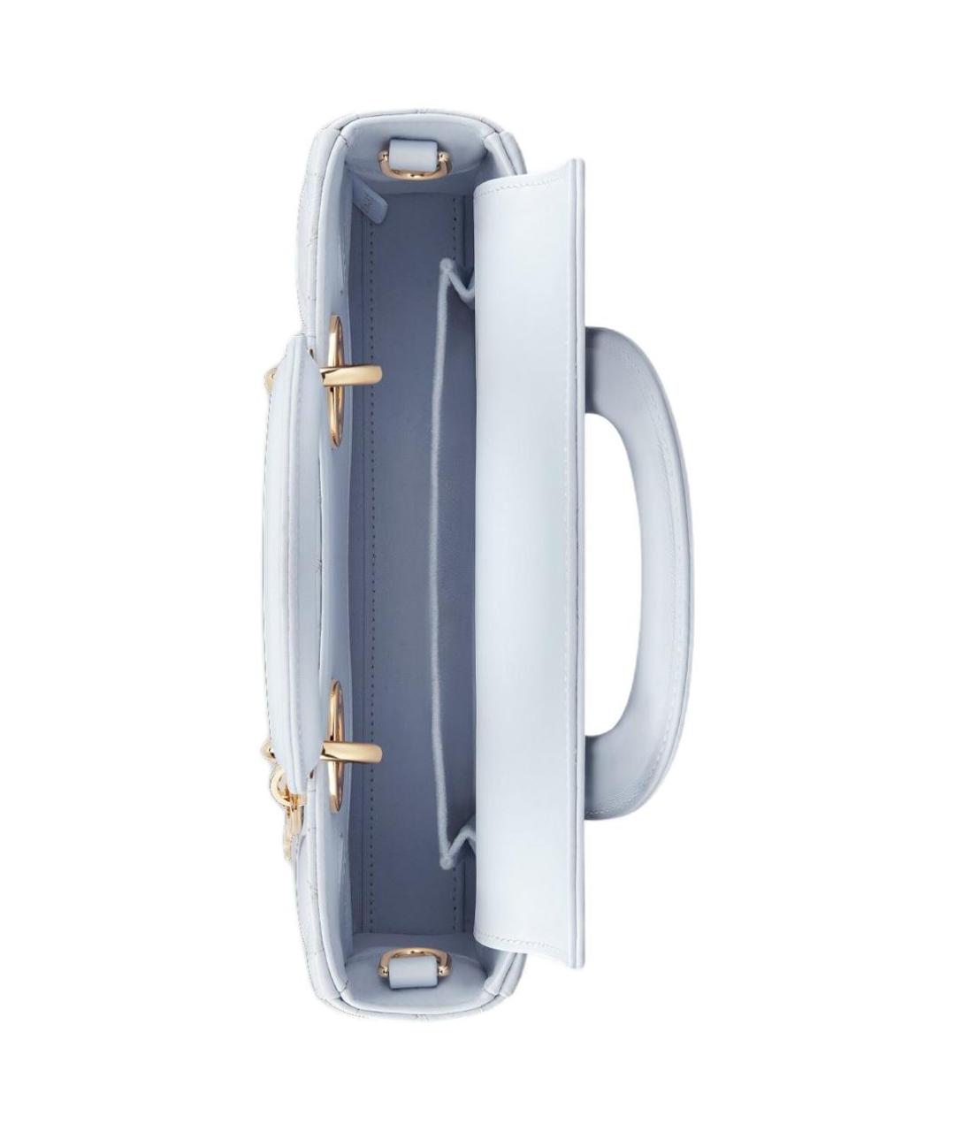 CHRISTIAN DIOR Голубая сумка через плечо, фото 6