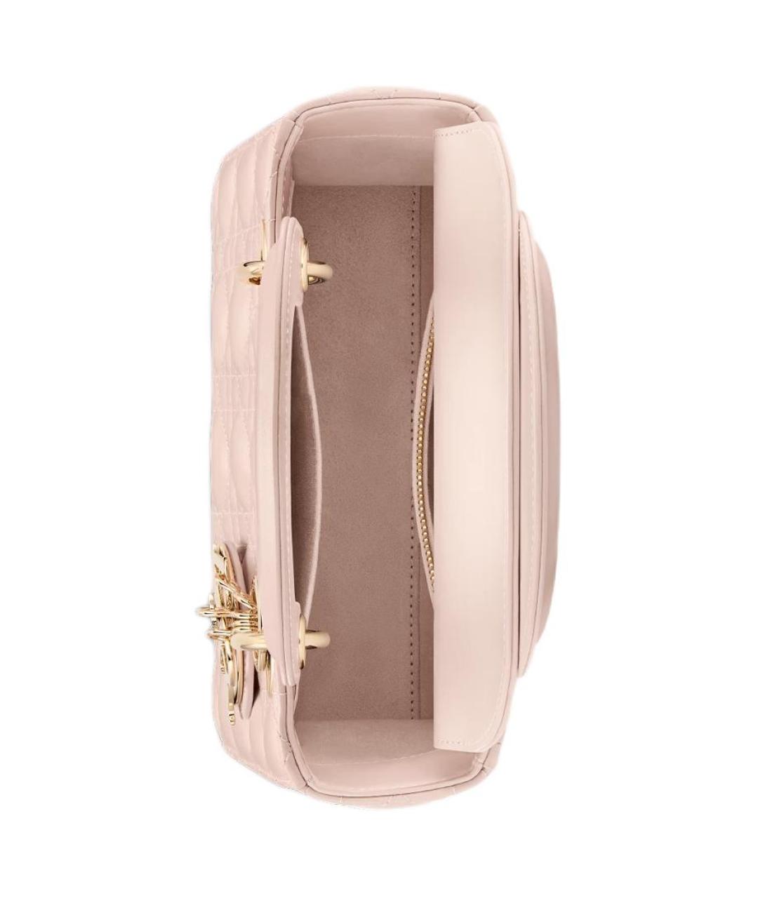 CHRISTIAN DIOR Розовая сумка через плечо, фото 5