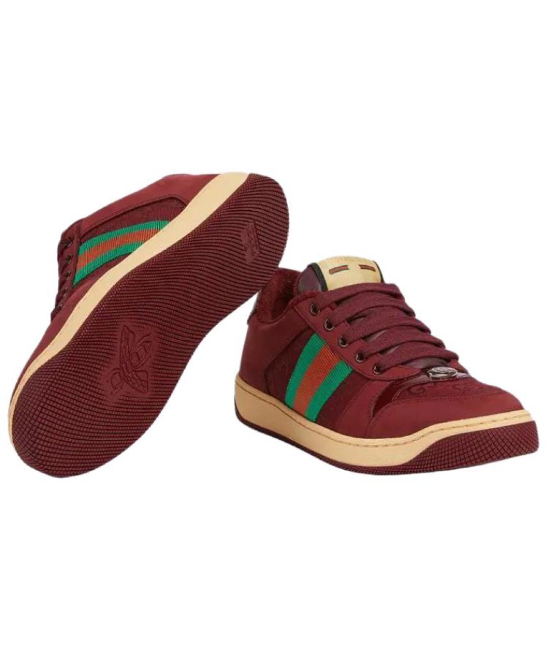 GUCCI Красные кроссовки, фото 6
