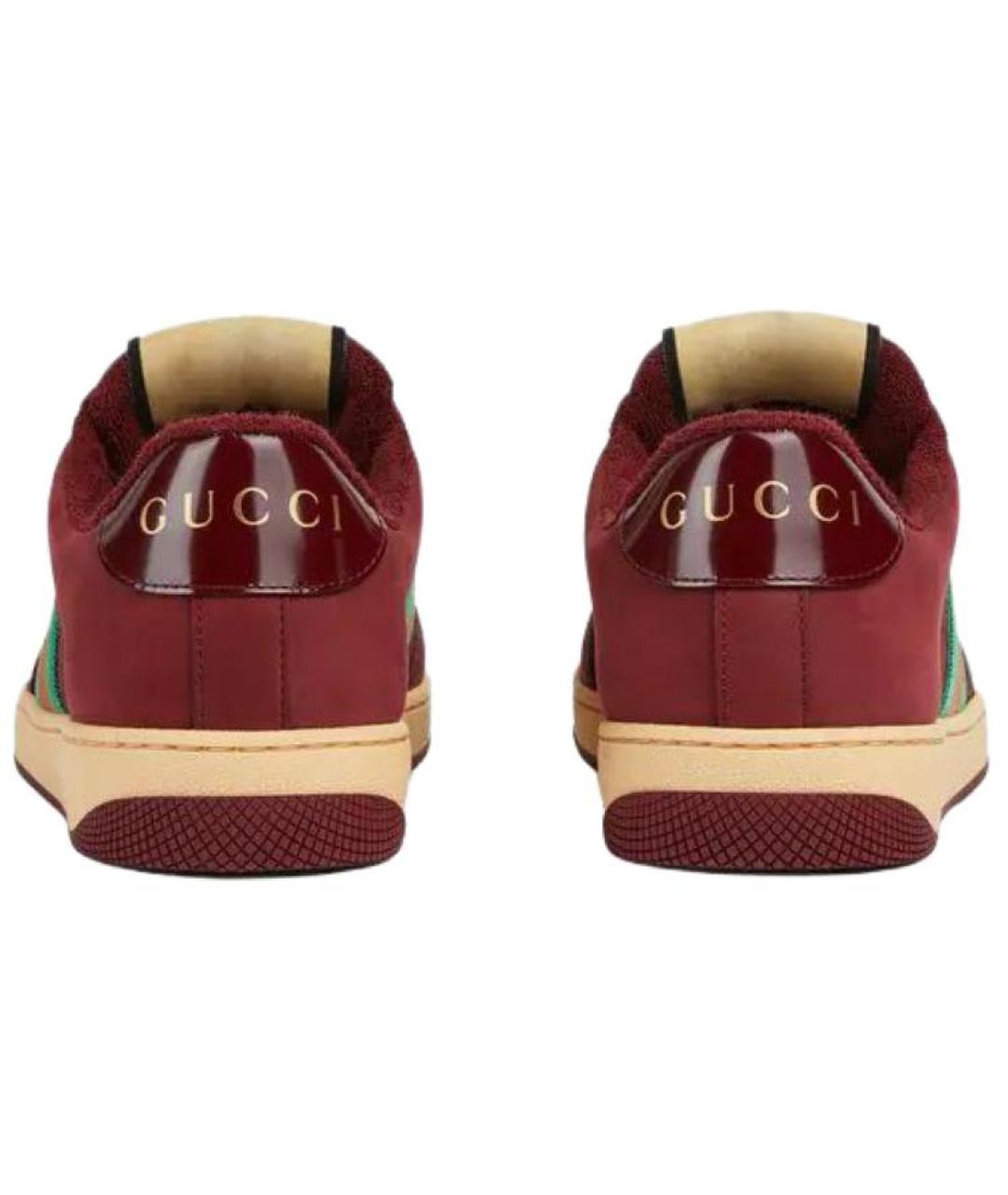 GUCCI Красные кроссовки, фото 5