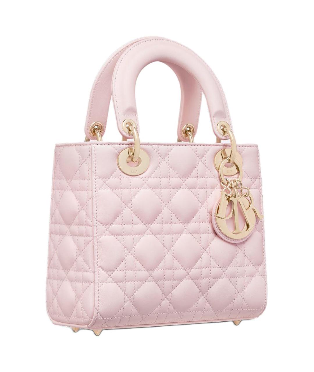 CHRISTIAN DIOR Розовая сумка через плечо, фото 2