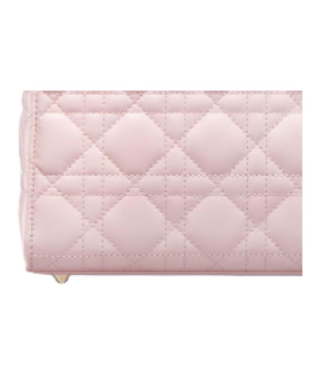 CHRISTIAN DIOR Розовая сумка через плечо, фото 6