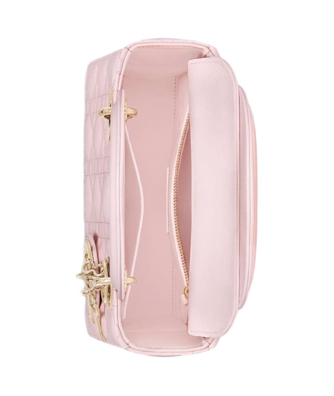 CHRISTIAN DIOR Розовая сумка через плечо, фото 5