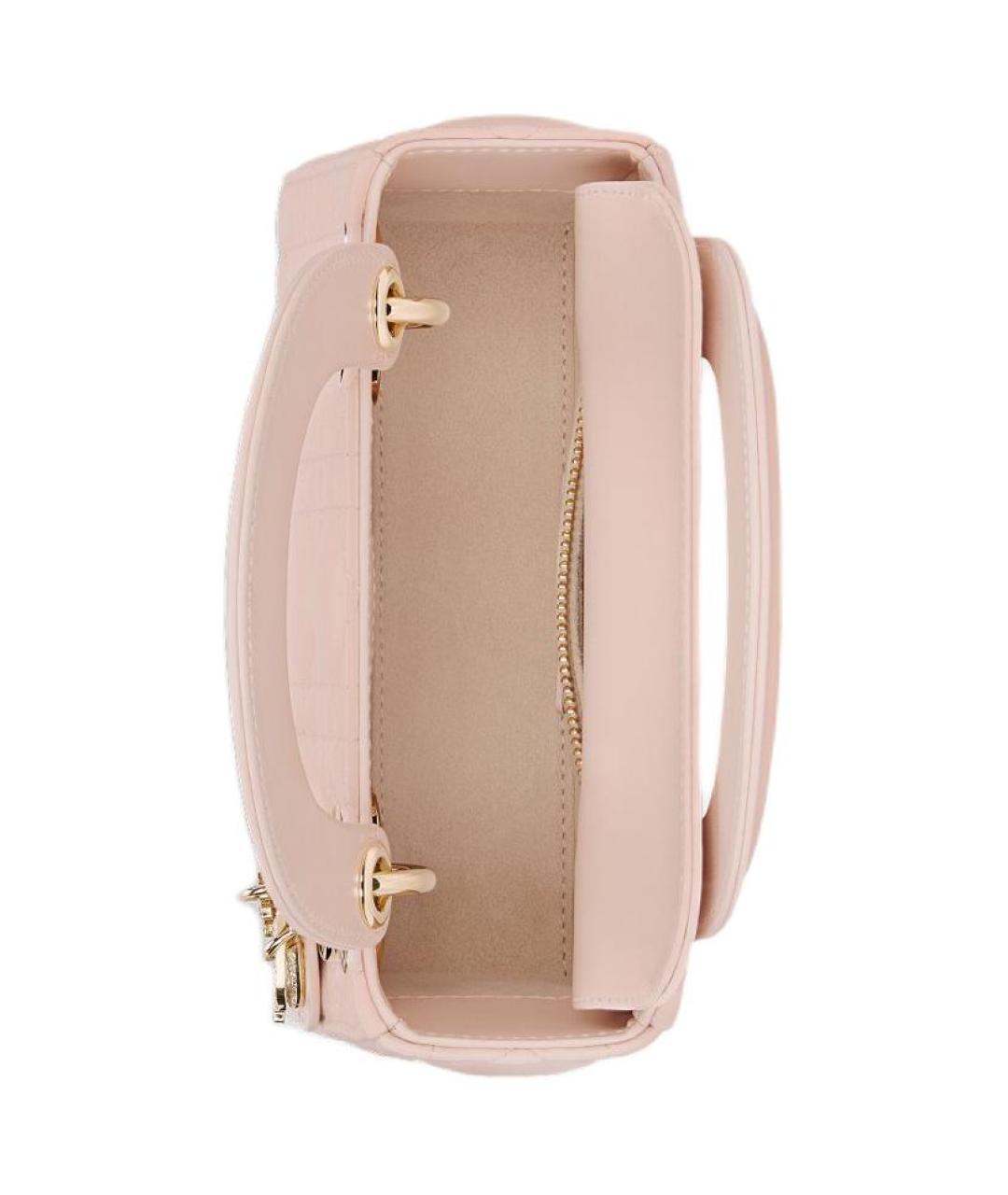 CHRISTIAN DIOR Розовая сумка через плечо, фото 5