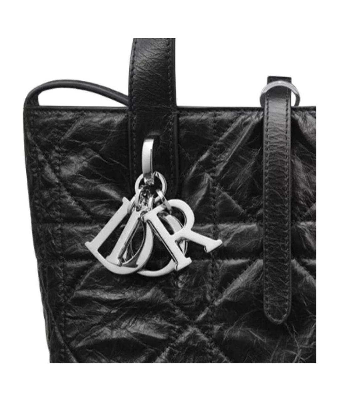 CHRISTIAN DIOR Черная сумка через плечо, фото 6