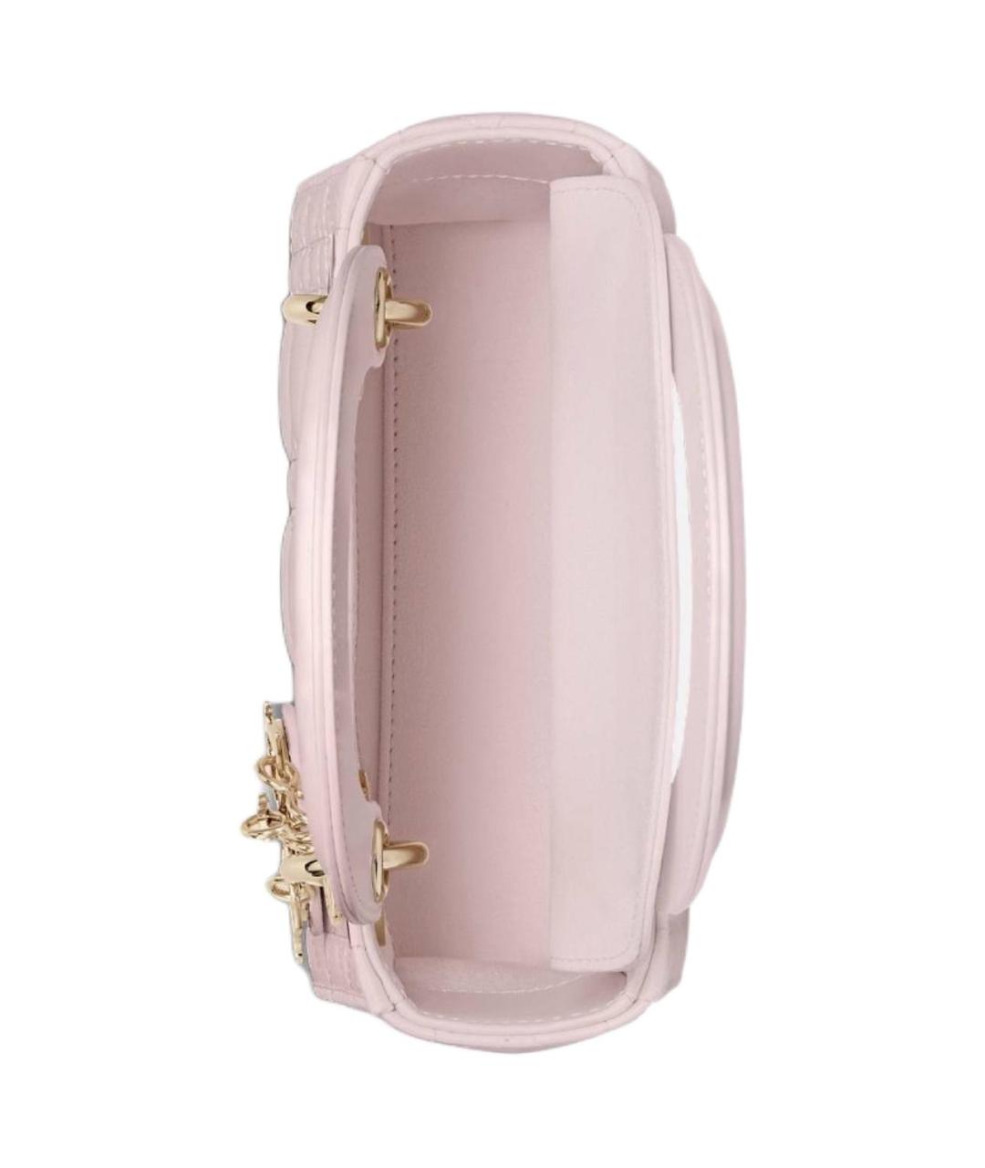 CHRISTIAN DIOR Розовая сумка через плечо, фото 4