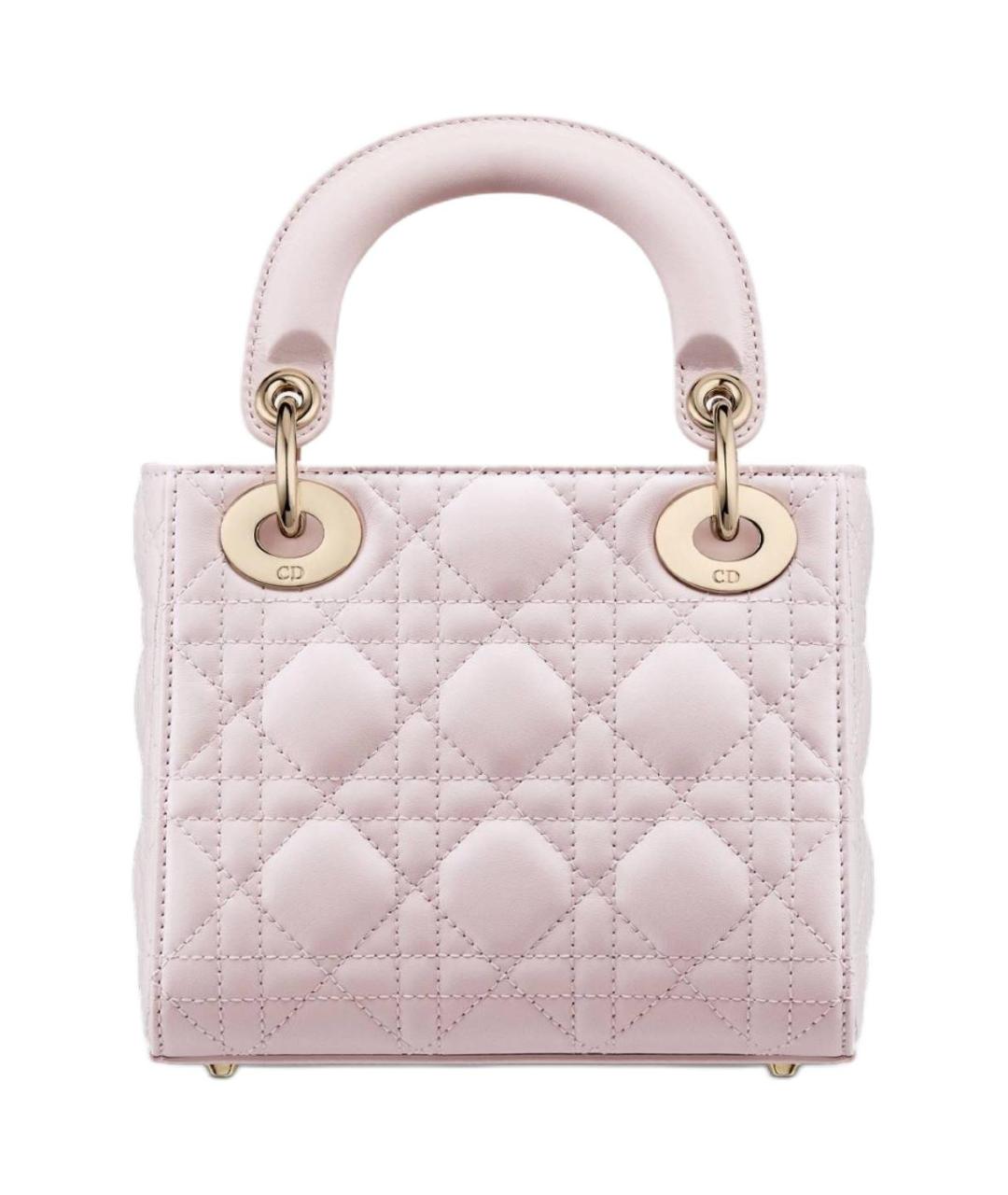 CHRISTIAN DIOR Розовая сумка через плечо, фото 3