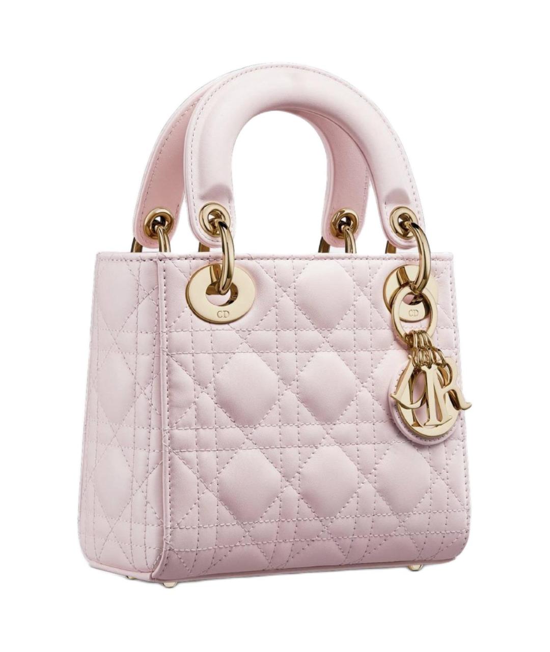 CHRISTIAN DIOR Розовая сумка через плечо, фото 2