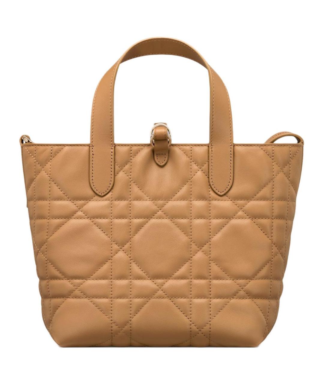 CHRISTIAN DIOR Коричневая сумка с короткими ручками, фото 4