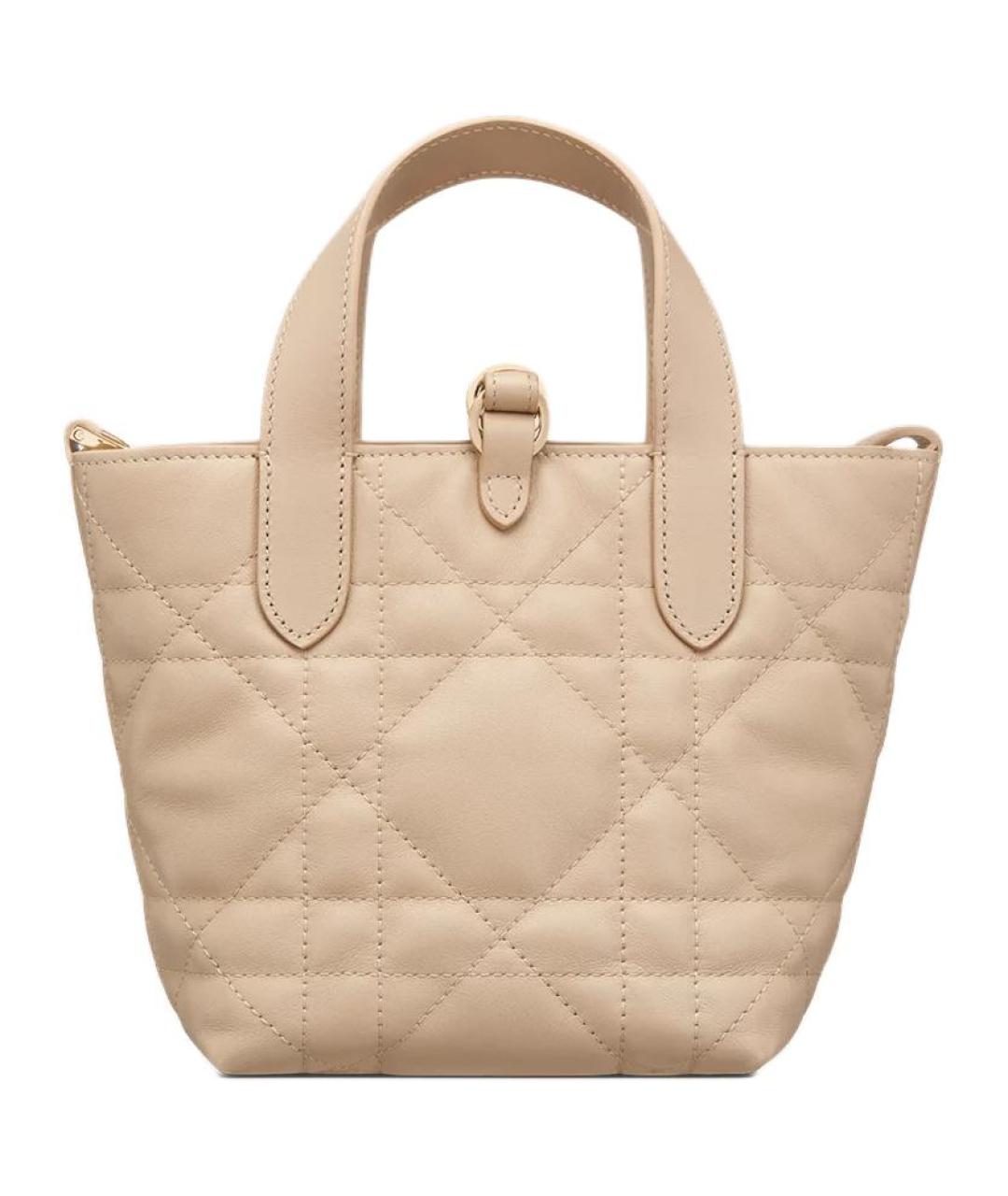 CHRISTIAN DIOR Бежевая сумка через плечо, фото 4