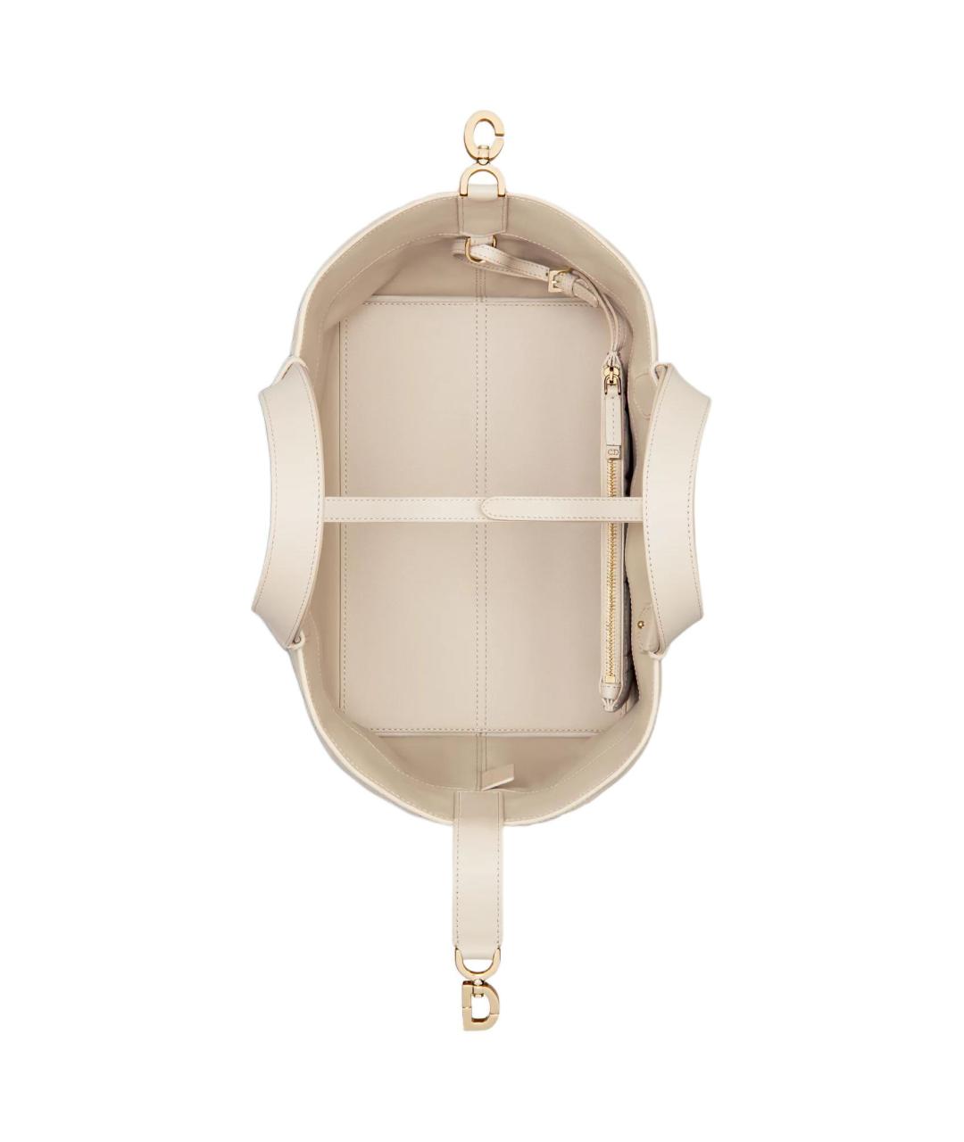 CHRISTIAN DIOR Бежевая сумка через плечо, фото 6