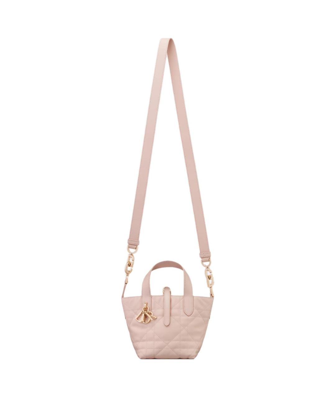 CHRISTIAN DIOR Розовая сумка через плечо, фото 2