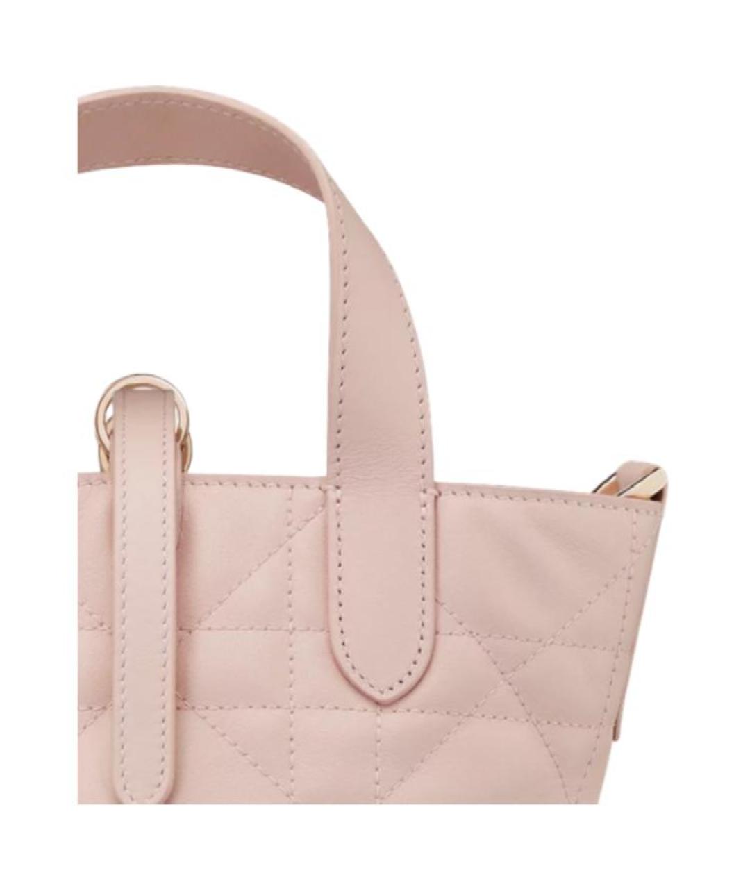 CHRISTIAN DIOR Розовая сумка через плечо, фото 6