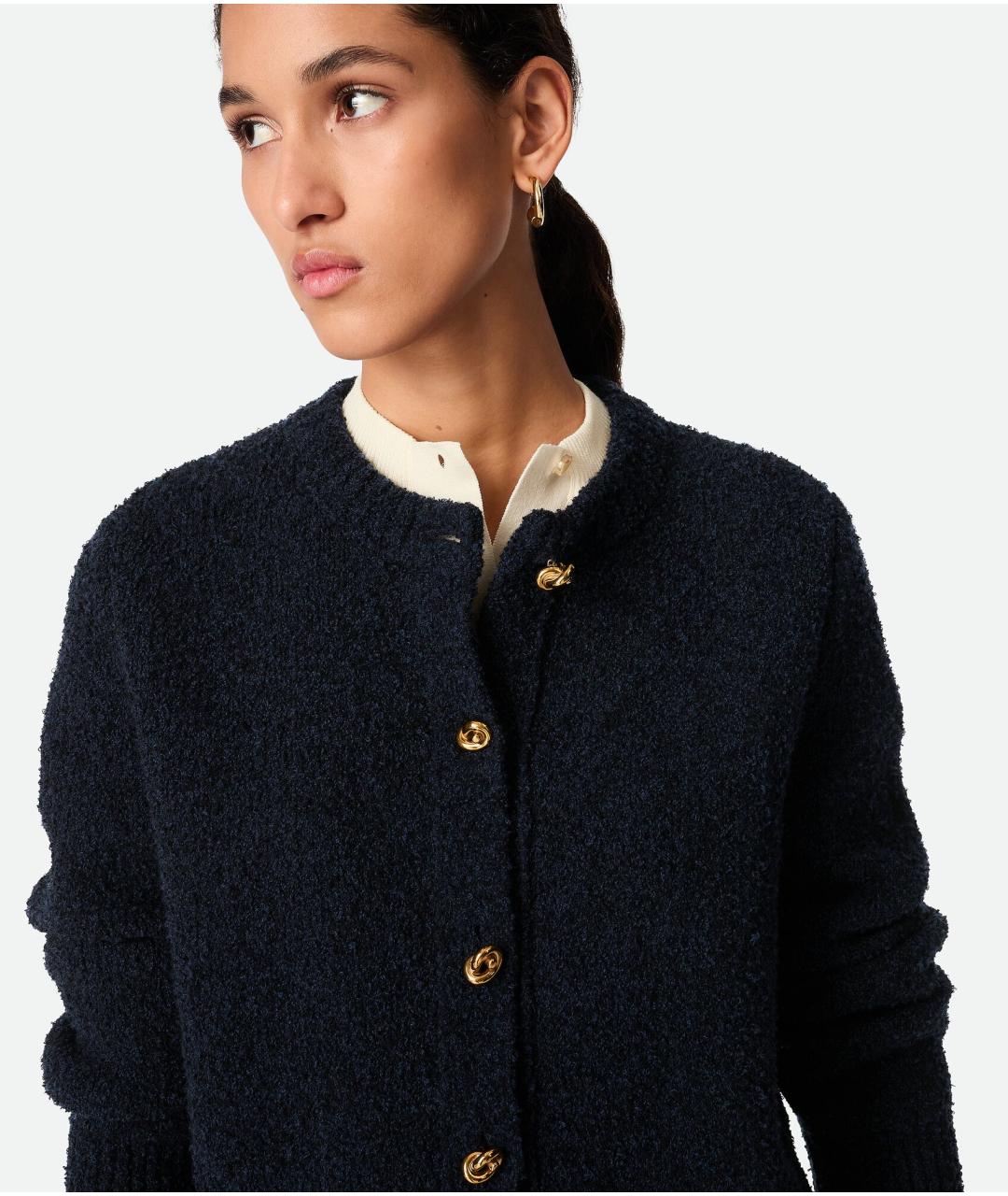 BOTTEGA VENETA Синий кардиган, фото 3