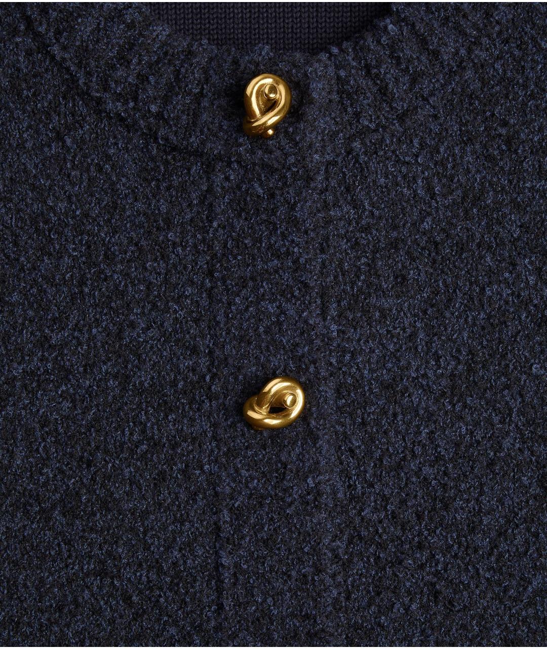 BOTTEGA VENETA Синий кардиган, фото 6