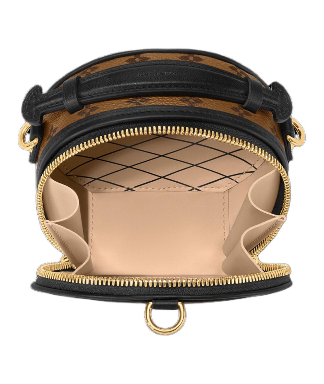 LOUIS VUITTON Коричневая сумка с короткими ручками, фото 4