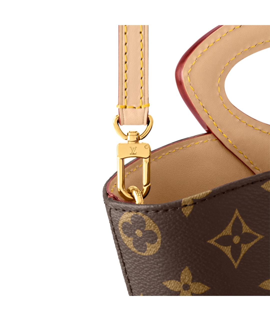 LOUIS VUITTON Коричневая сумка через плечо, фото 5