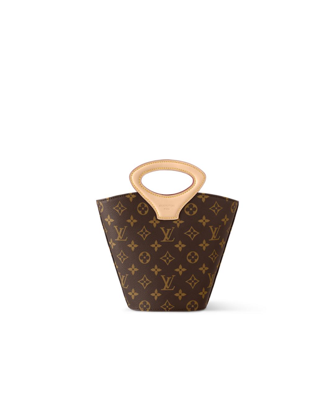 LOUIS VUITTON Коричневая сумка через плечо, фото 3