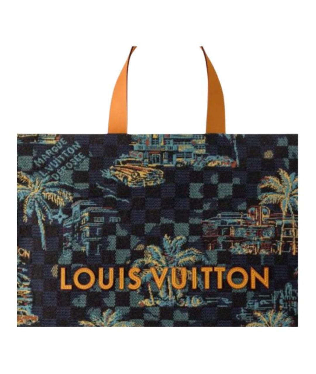 LOUIS VUITTON Черная сумка с короткими ручками, фото 5
