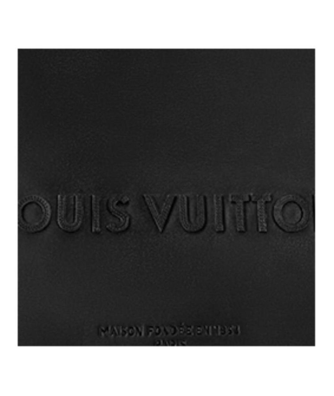 LOUIS VUITTON Черная барсетка, фото 5