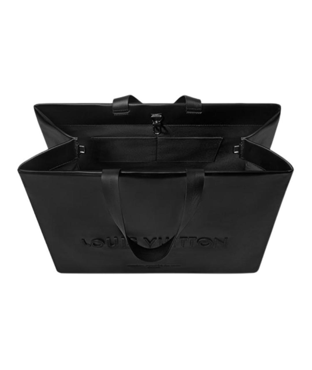 LOUIS VUITTON Черная барсетка, фото 4