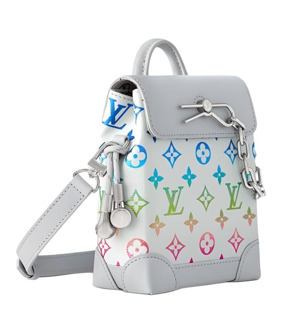 LOUIS VUITTON Серая барсетка, фото 2