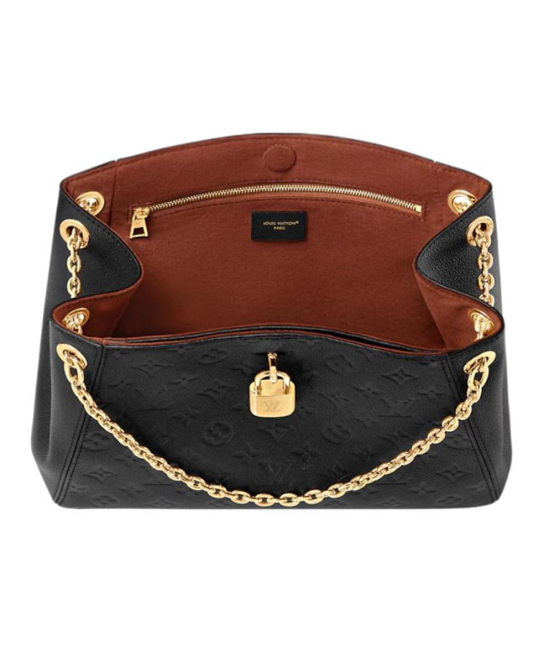 LOUIS VUITTON Черная сумка через плечо, фото 4
