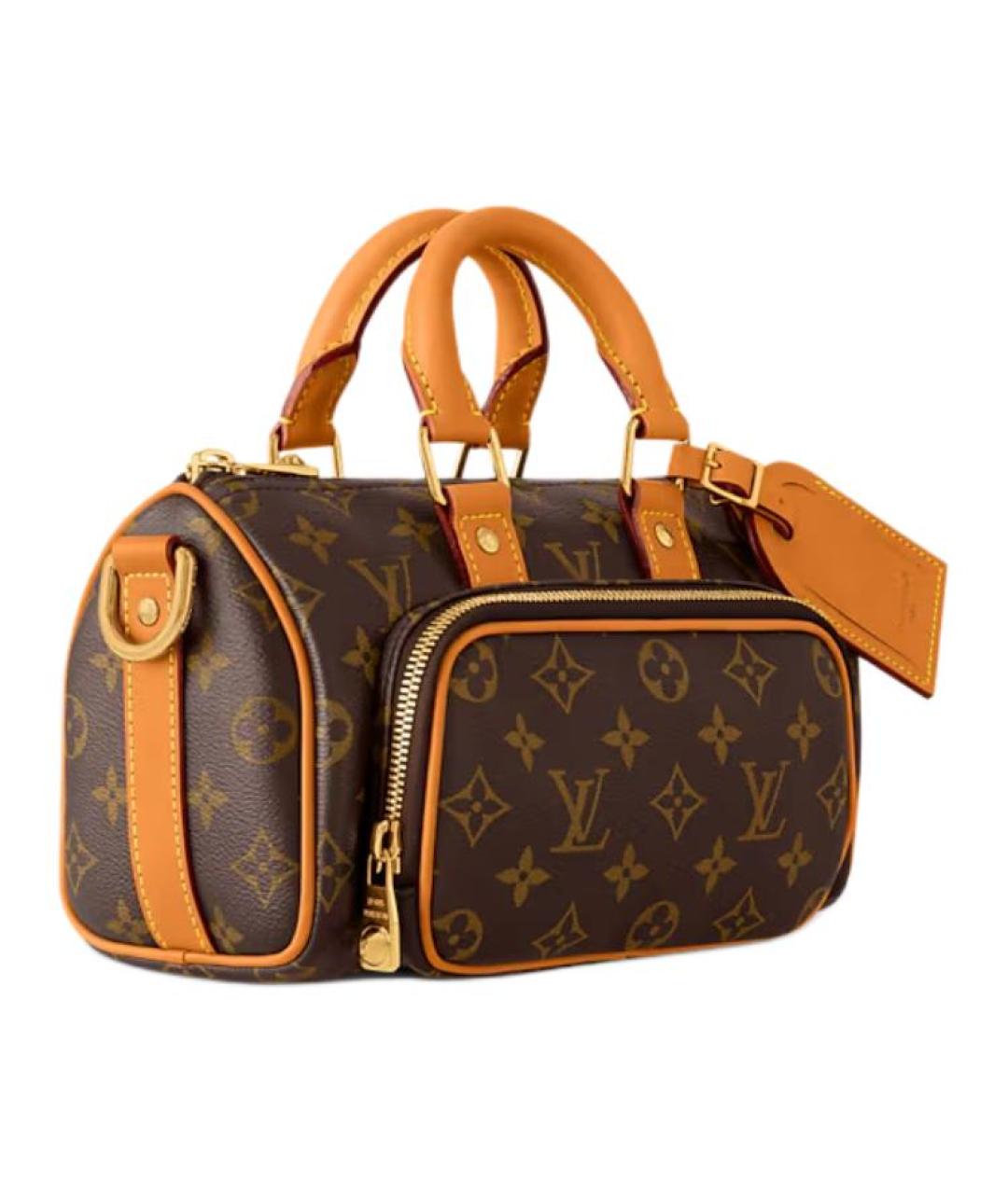 LOUIS VUITTON Коричневая сумка через плечо, фото 2