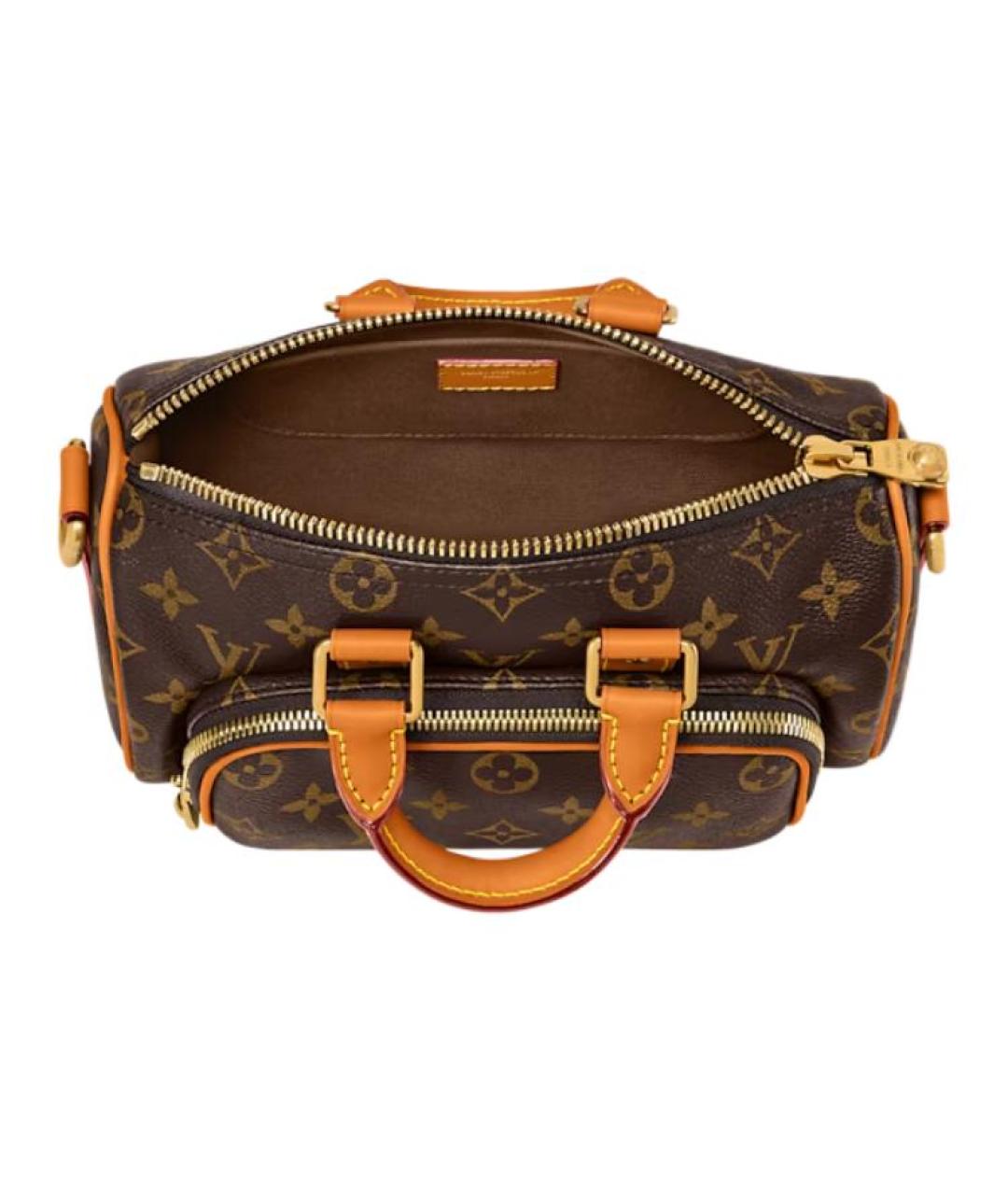 LOUIS VUITTON Коричневая сумка через плечо, фото 4