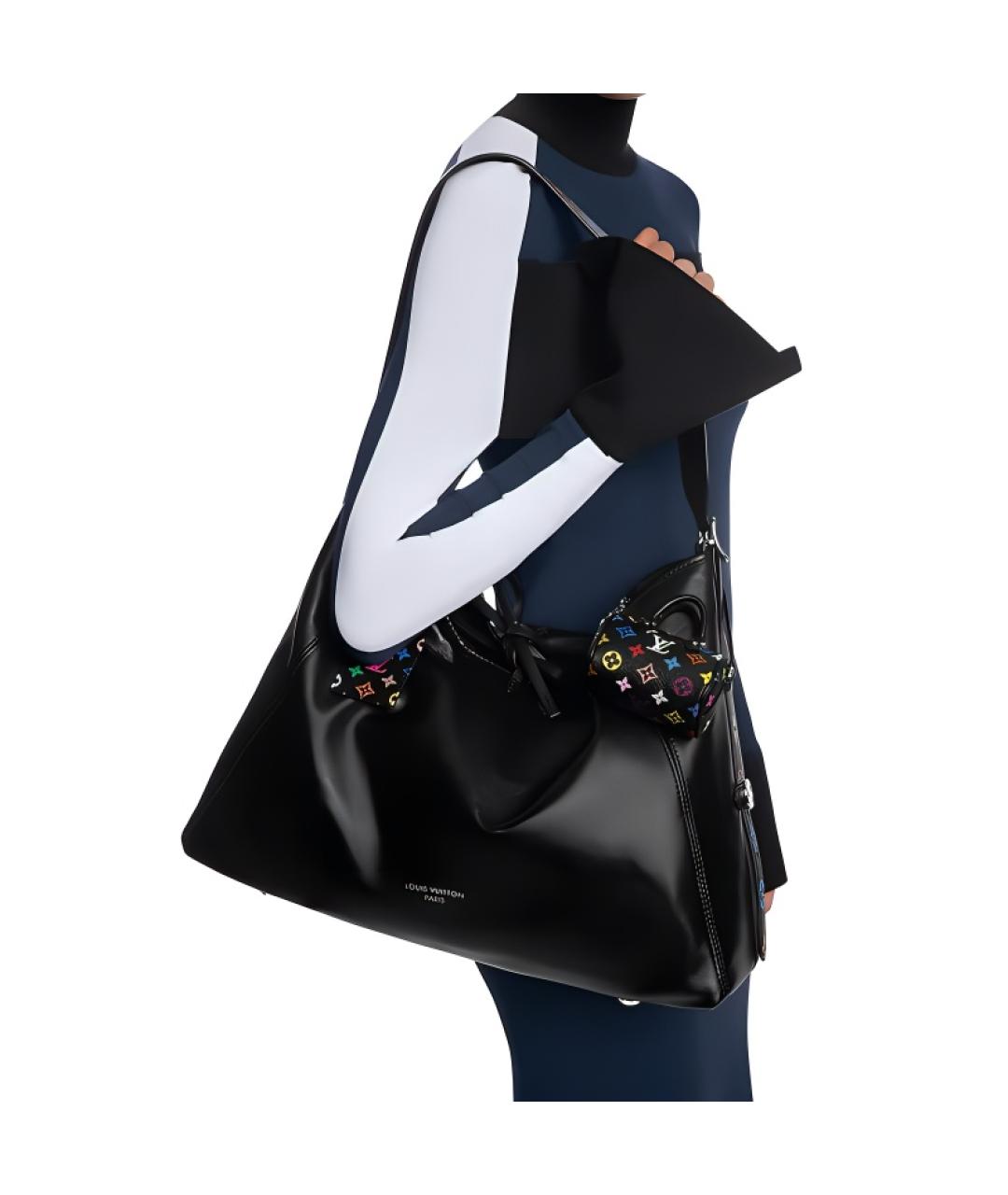LOUIS VUITTON Черная сумка через плечо, фото 5