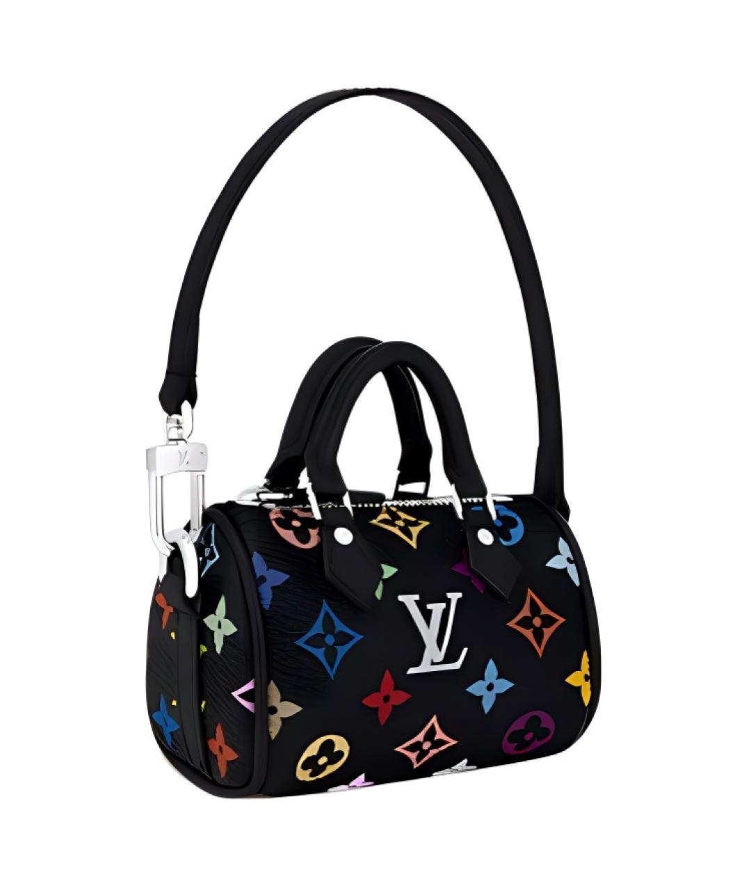LOUIS VUITTON Черная сумка через плечо, фото 2