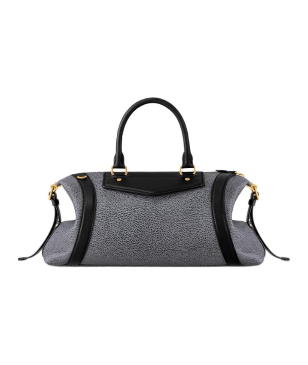 LOUIS VUITTON Черная сумка с короткими ручками, фото 3