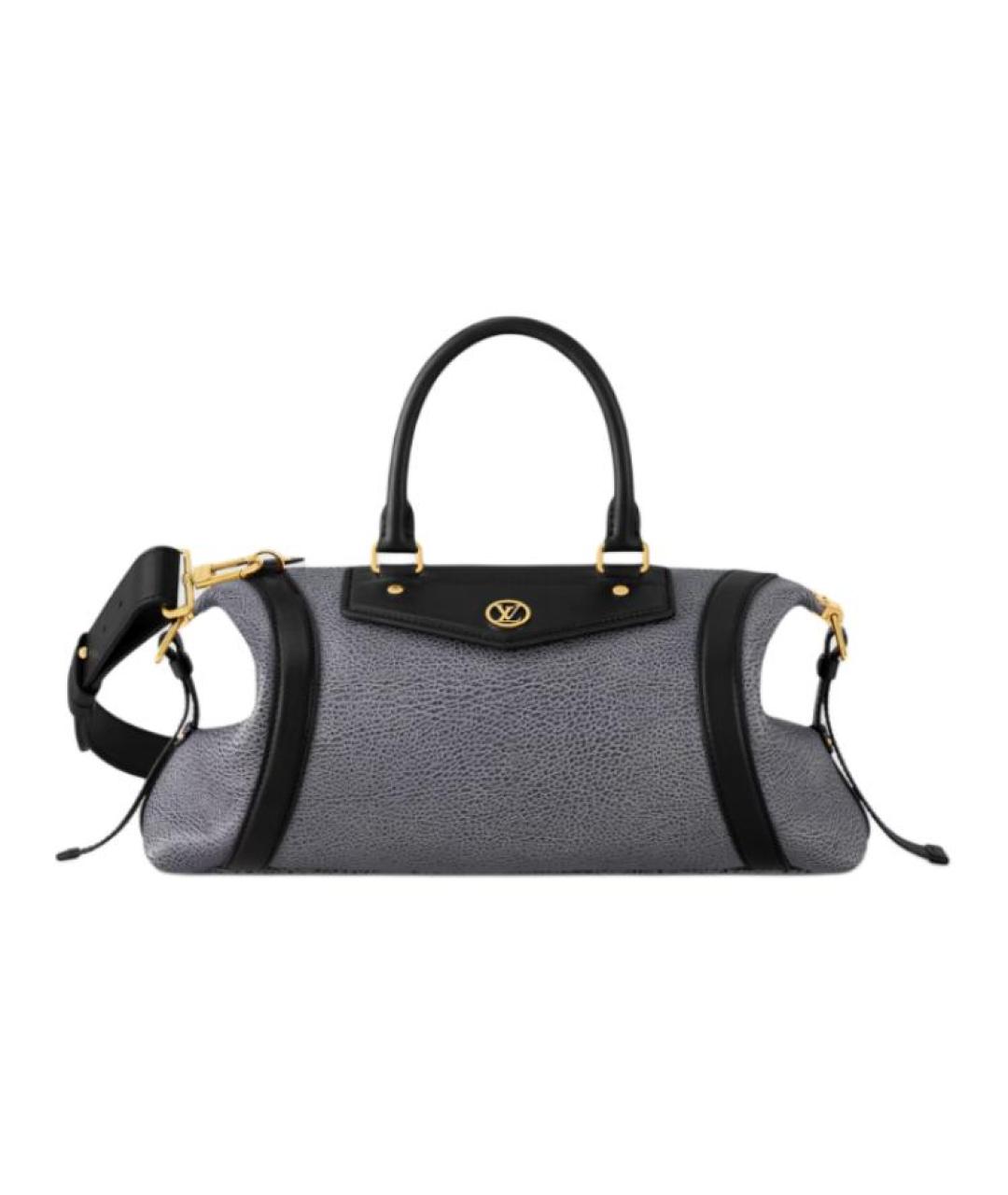 LOUIS VUITTON Черная сумка с короткими ручками, фото 1