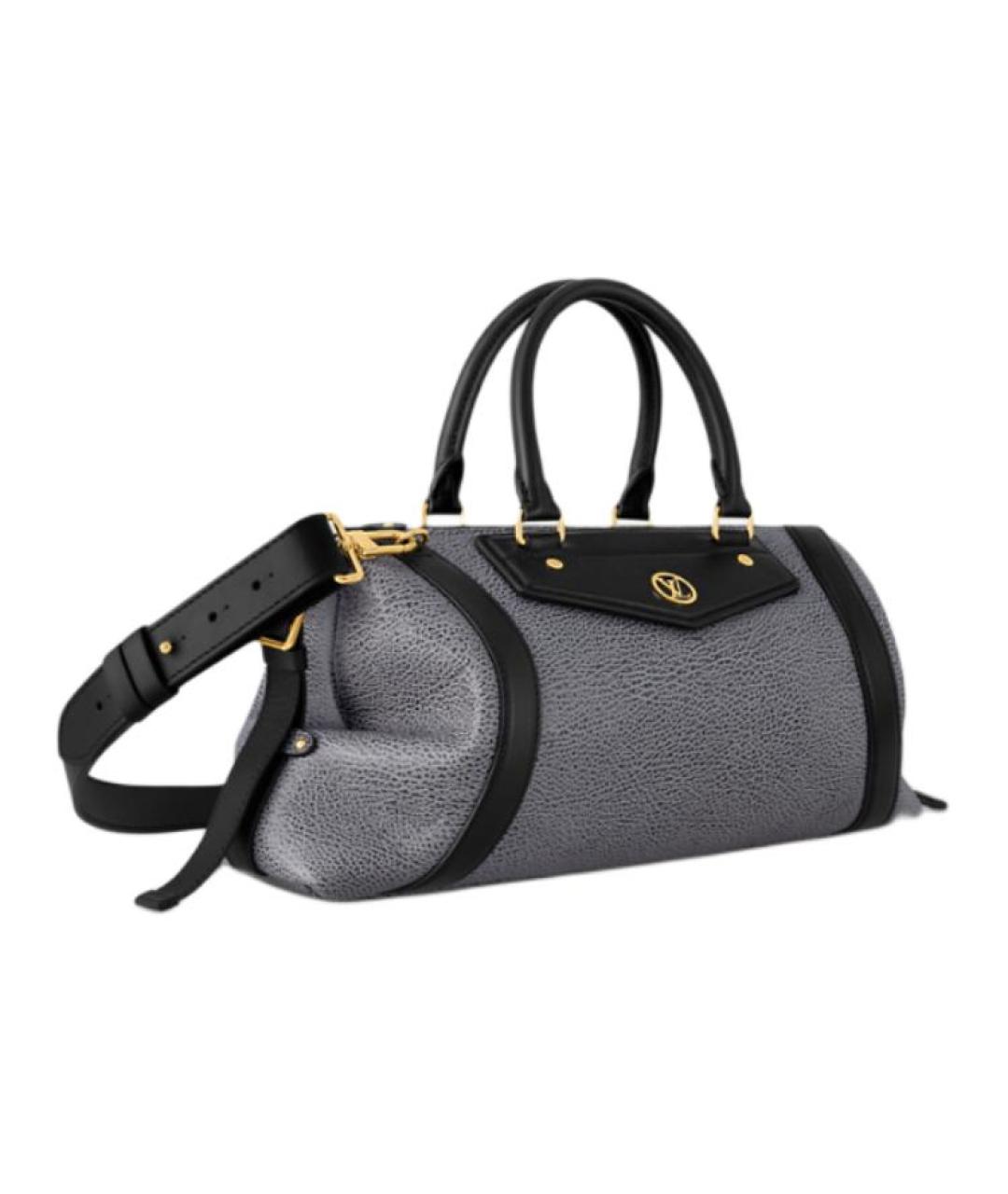 LOUIS VUITTON Черная сумка с короткими ручками, фото 2